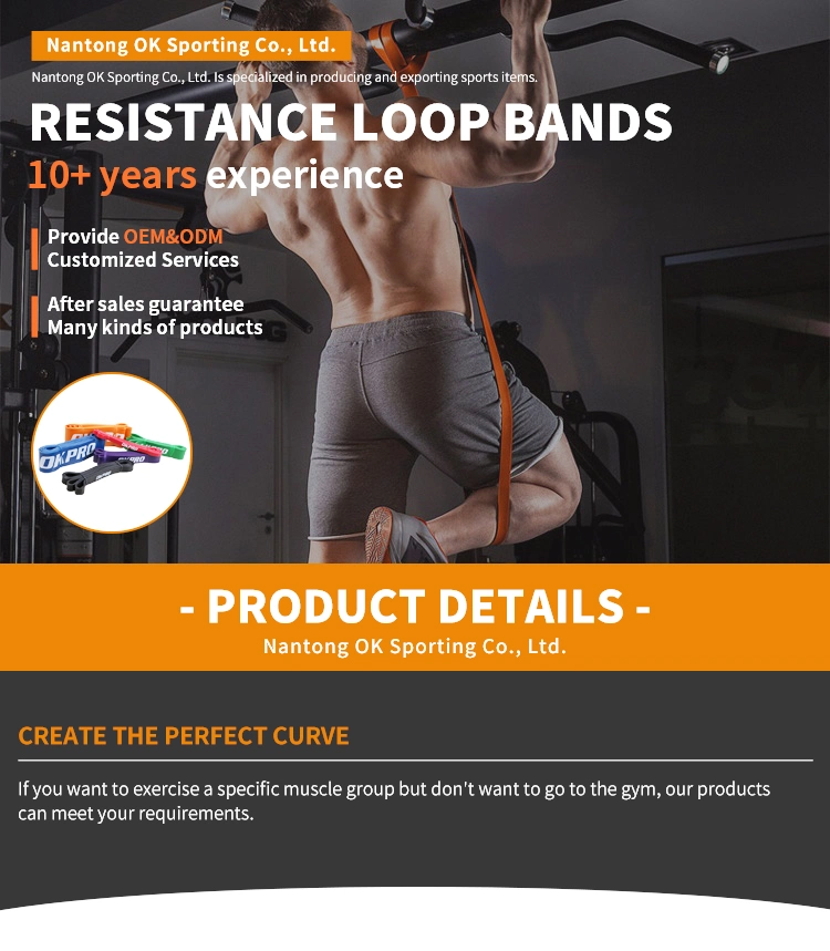 Gym Equipment Fitness Exercise Yoga Loop Latex Resistance Bands