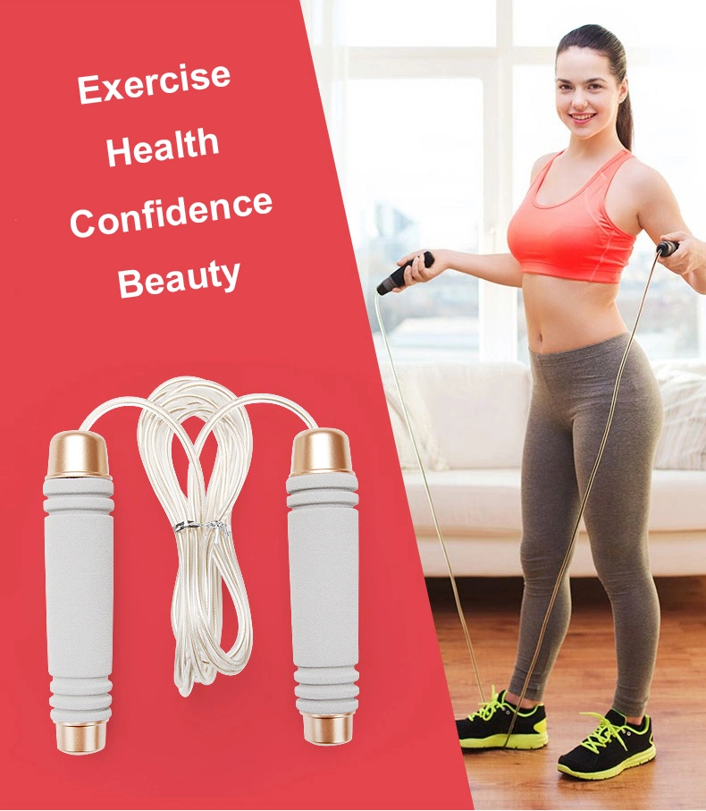 Heavy Exercise Weighted Speed Fitness Steel Wire Bearing Skipping Jump Rope