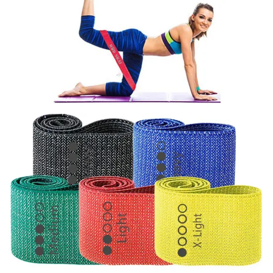 Fabric Resistance Hip Band for Legs and Butt Fabric Booty Bands for Women Men Exercise Heavy Thick Cloth Squat Band Circle